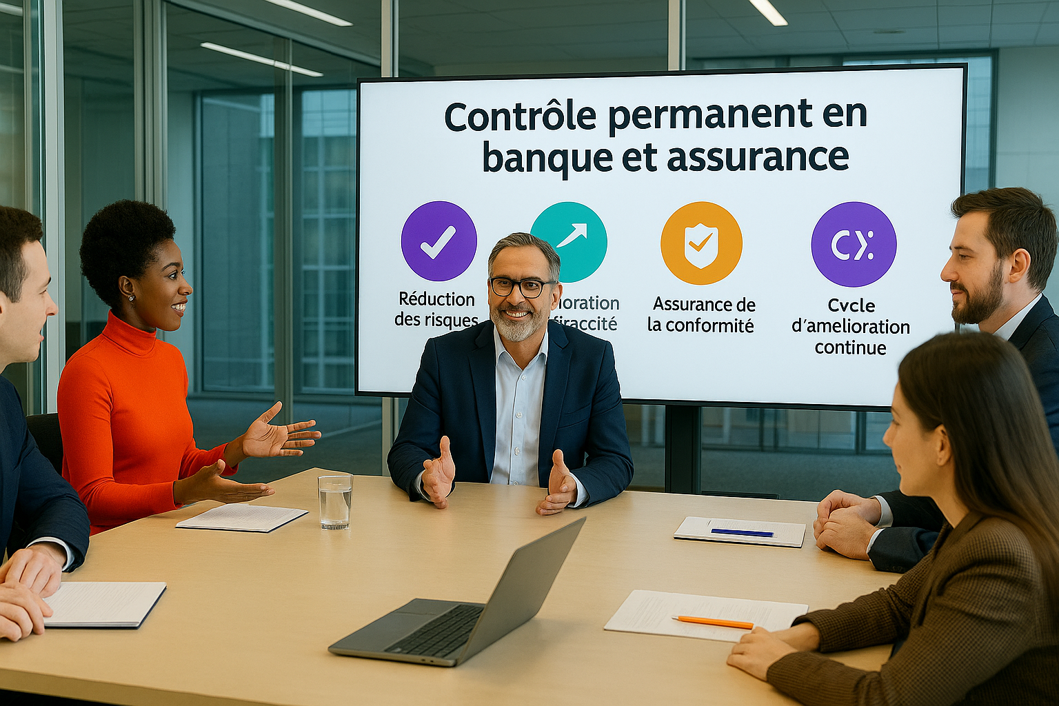 Optimisation du Contrôle Permanent en Banque et Assurance